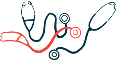 Illustration of stethoscopes.